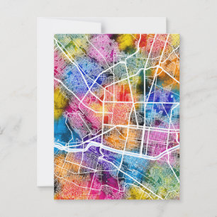 Postale Carte de Mexico Monterrey