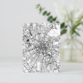 Postale Carte de Moscou Russie (Debout devant)