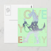 Postale Carte de motivations ennemi (Devant / Derrière)