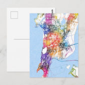 Postale Carte de Mumbai Maharashtra (Devant / Derrière)