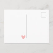 Postale Carte de naissance pour enfants avec un joli chat  (Dos)