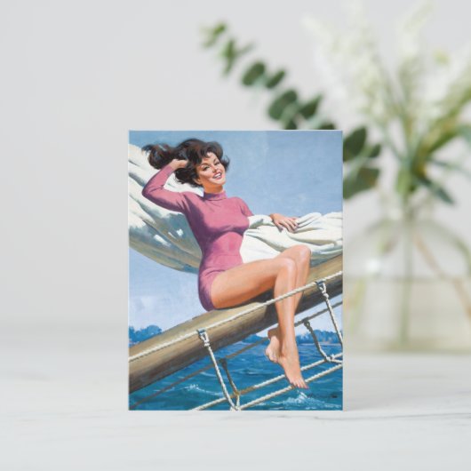 Postale Carte de navigation (Debout devant)