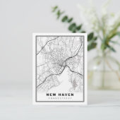Postale Carte de New Haven (Debout devant)