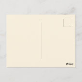 Postale Carte de New Providence Bahamas (Dos)