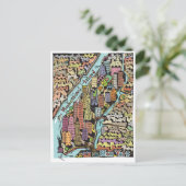 Postale Carte de New York (Debout devant)