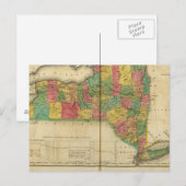 Postale Carte De New York (Devant / Derrière)