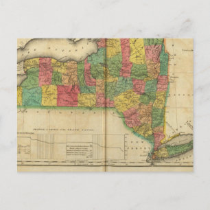 Postale Carte De New York