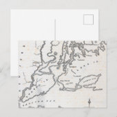 Postale Carte de New York et ses environs (Devant / Derrière)