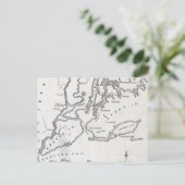 Postale Carte de New York et ses environs (Debout devant)