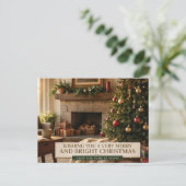 Postale Carte de Noël (Debout devant)