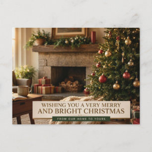 Postale Carte de Noël