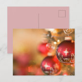 Postale Carte de Noël (Devant / Derrière)
