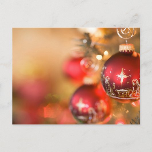 Postale Carte de Noël (Devant)