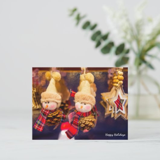 Postale Carte de Noël (Debout devant)