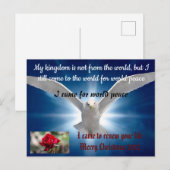 Postale carte de noël 2022 (Devant / Derrière)