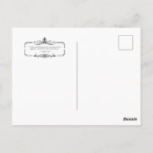 Postale Carte de Noël à thème religieux (Dos)