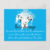 Postale Carte de Noël avec résolution du Nouvel An (Devant)