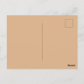 Postale Carte de Noël Bulldog français Noël (Dos)