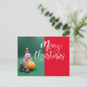 Postale Carte de Noël de basket-ball (Debout devant)
