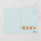 Postale Carte de Noël Joyeux Noël (Dos)