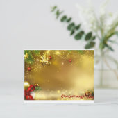 Postale Carte de Noël Marri (Debout devant)