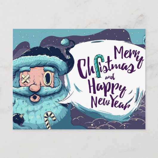 Postale Carte de Noël mignonne (Devant)