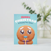 Postale Carte de Noël mignonne (Debout devant)