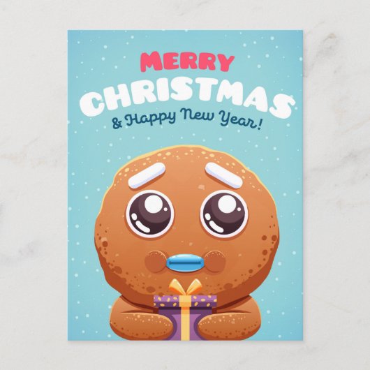Postale Carte de Noël mignonne (Devant)