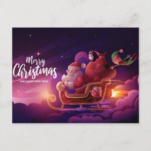 Postale Carte de Noël mignonne