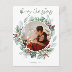 Postale Carte de Noël moderne
