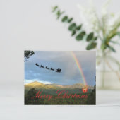 Postale Carte de Noël pliée (Debout devant)