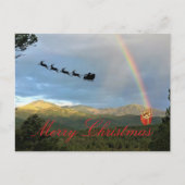 Postale Carte de Noël pliée (Devant)