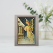 Postale Carte de Noël religieuse vintage (Debout devant)