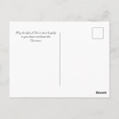 Postale Carte de Noël religieuse vintage (Dos)