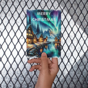 Postale Carte de Noël Serenity at Waters Edge