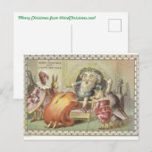 Postale Carte de Noël Sir Loin (Devant / Derrière)