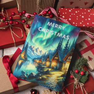 Postale Carte de Noël Solitudes Haven