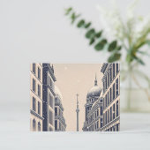 Postale Carte de Noël sur la skyline de Berlin (Debout devant)