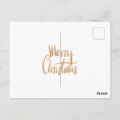 Postale Carte de Noël Vintage (Dos)