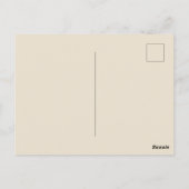 Postale Carte de Noël vintage (Dos)