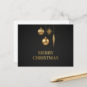 Postale Carte de Noël vintage
