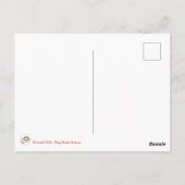 Postale Carte de Noël Zombie Joyeuse (Dos)