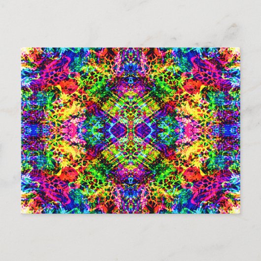 Postale Carte de notes de rêve multicolore (Devant)