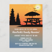 Postale Carte de notification de réunion de famille (Devant)