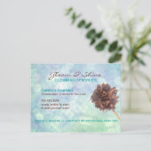 Postale Carte de paiement Blue Cleaning Services Business (Debout devant)