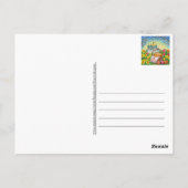 Postale Carte de Pâques joyeuse  (Dos)