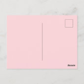 Postale Carte de Pâques mignonne (Dos)