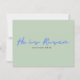 Postale Carte de Pâques religieuse moderne