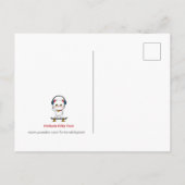 Postale Carte de Paris (Dos)