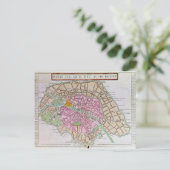 Postale Carte de Paris, juin 1800 (Debout devant)